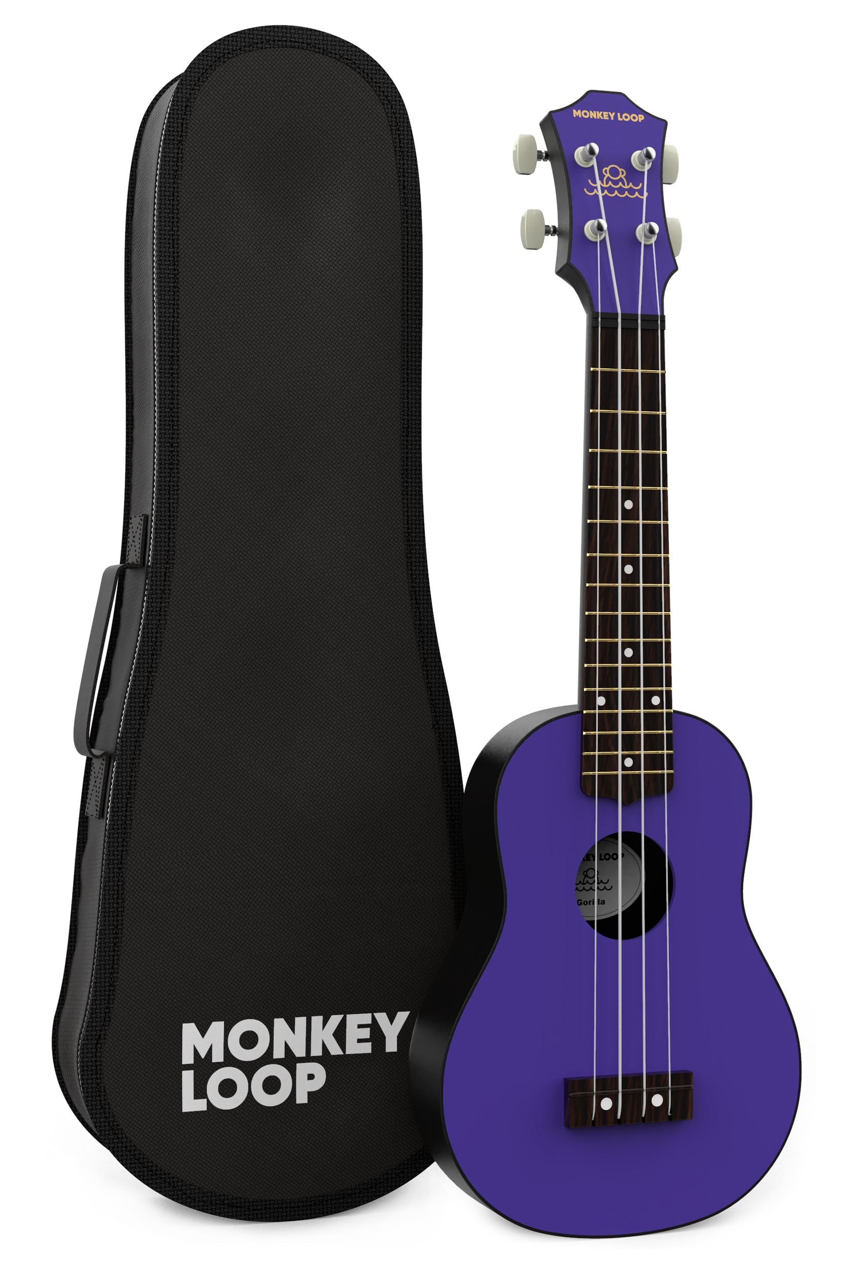 Monkey Loop Gorilla Purple Ukelele Soprano Gorilla Purple