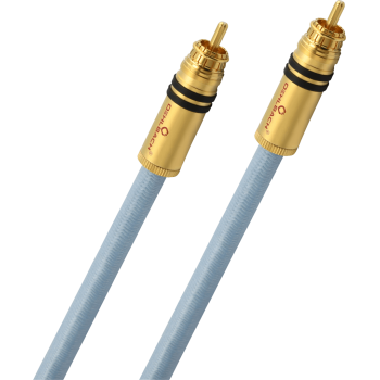 Oehlbach xxl-2 cool silver 2x75cm cable rca