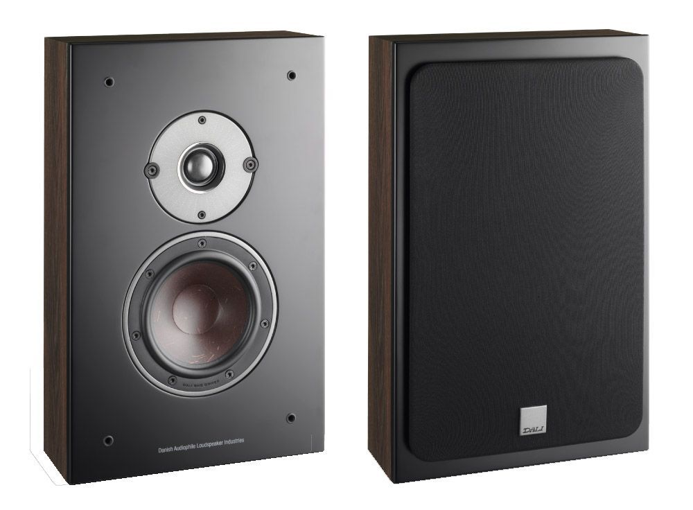 Dali Oberon On Wall C Walnut Altavoces Activos Inalambricos Pared Pareja On Wall C Walnut