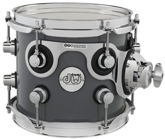 Drum Workshop DDLG0708STSG Tom 8 Pulgadas Design Steel Gray DDLG0708STSG