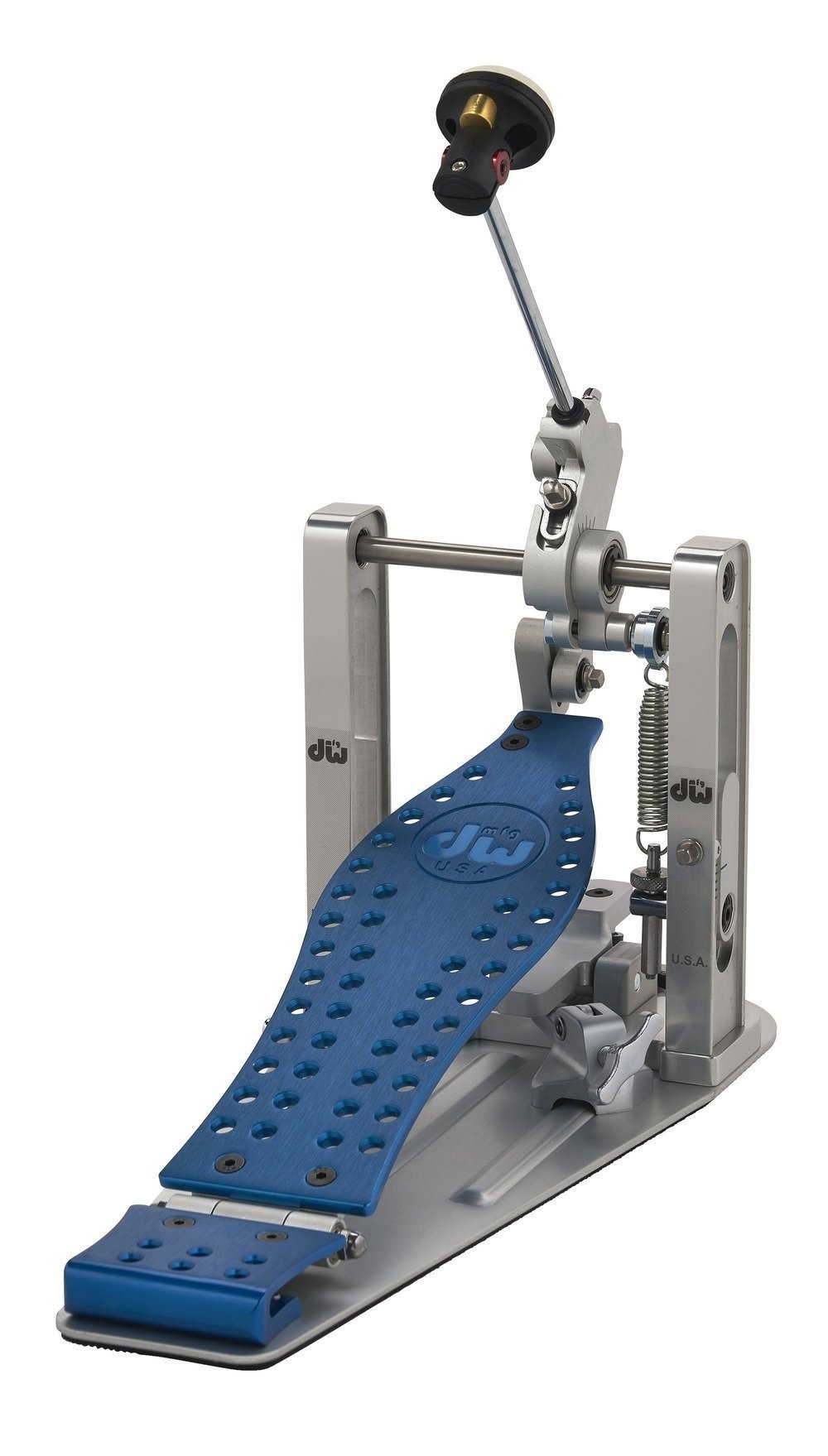 Drum Workshop DWCPMDDBL Pedal de Bombo Direct Drive Simple Base Azul DWCPMDDBL