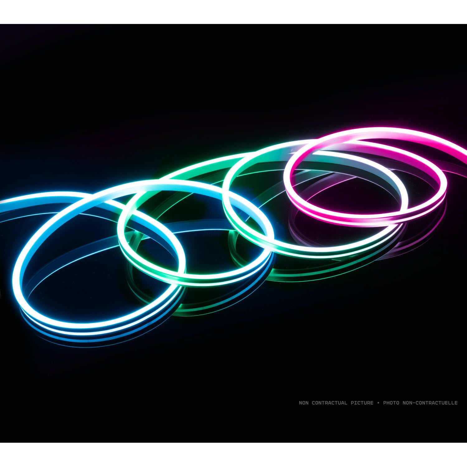 Ibiza Light NEON LED 5M W/REMOTE CONTROL - IP65 - RGB 3-IN-1 -PACK Tira Led NEON LED 5M W/REMOTE CONTROL - IP65 - RGB 3-IN-1