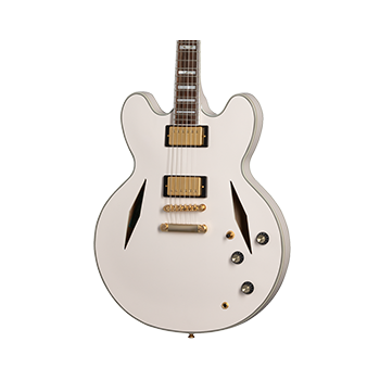 Epiphone emily wolfe white wolf sheraton guitarra eléctrica funda incluída