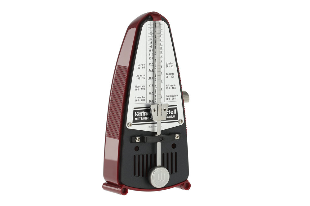 Wittner Metrónomo Taktell Piccolo Rojo rubí 834 Taktell Piccolo Rojo rubí 834