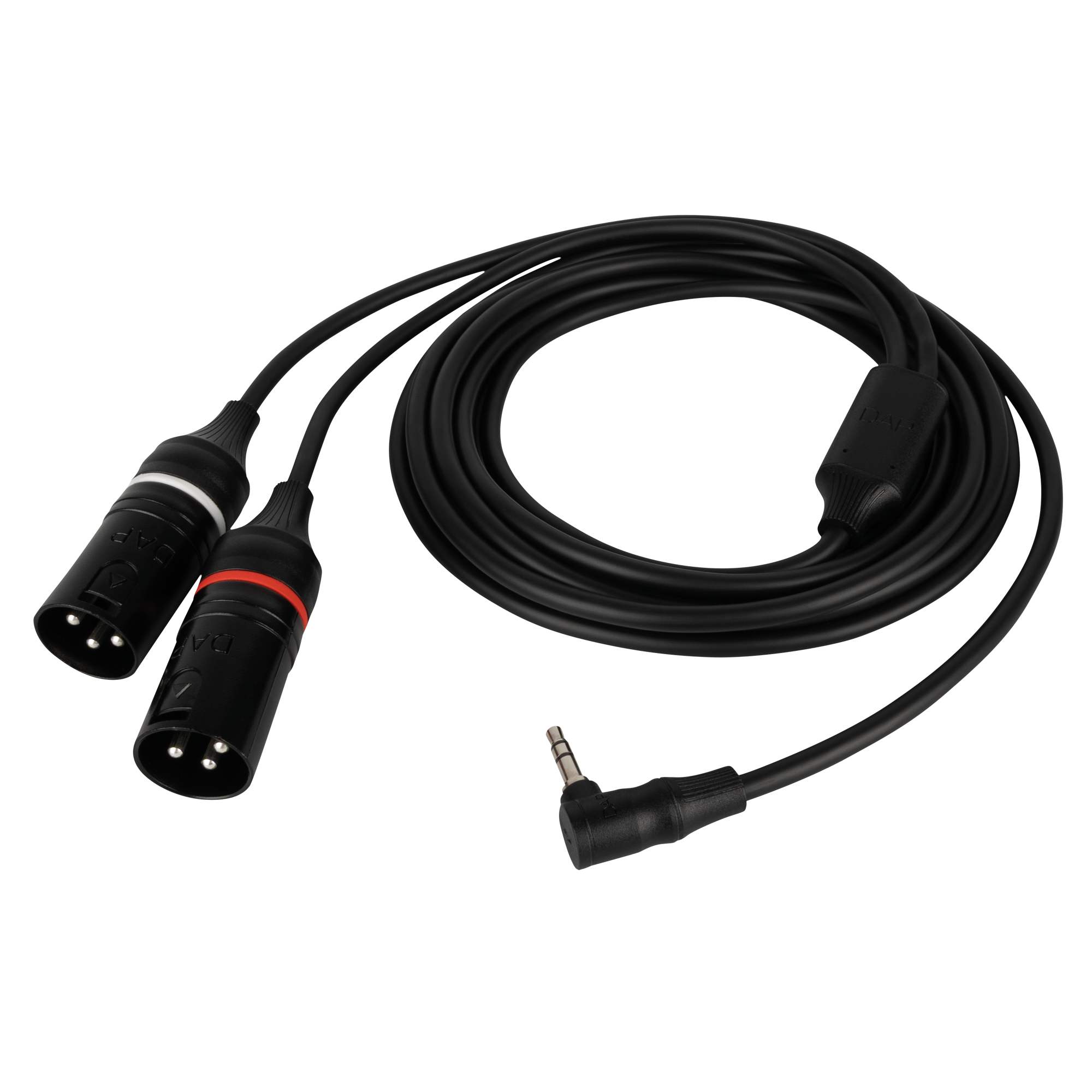 DAP Audio FL118 - male stereo right-angled mini-jack to 2 XLR/M 3P 3 m FL1183