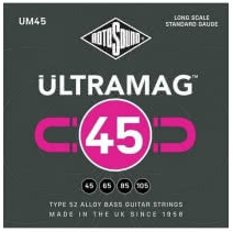 Rotosound Juego De Cuerdas Ultramag Para Bajo Um45 UM45
