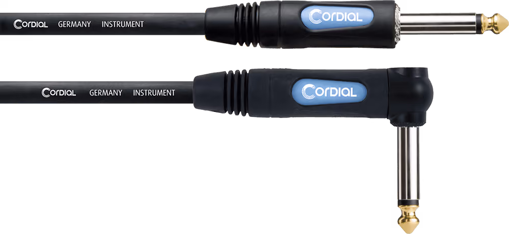 Cordial cable de instrumento jack-jack recto/acodado de 4,5m