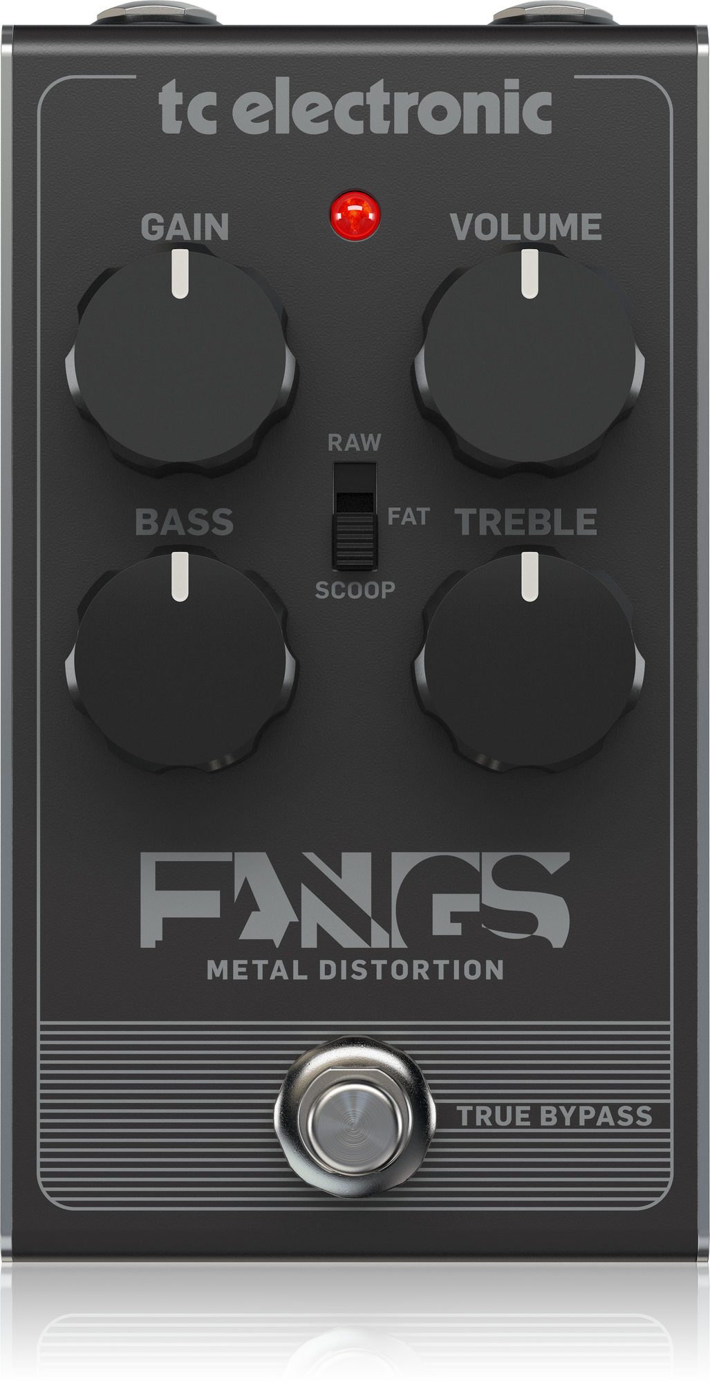 TC Electronic Fangs Metal Distortion Pedal de Efectos Fangs Metal Distortion