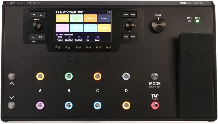 LINE 6 Helix LT Procesador de Efectos Para Guitarra Helix LT