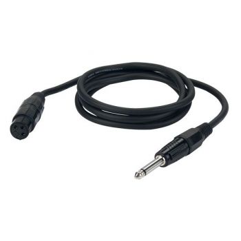 Dap audio cable xlr /f a jack mono. 3 metros