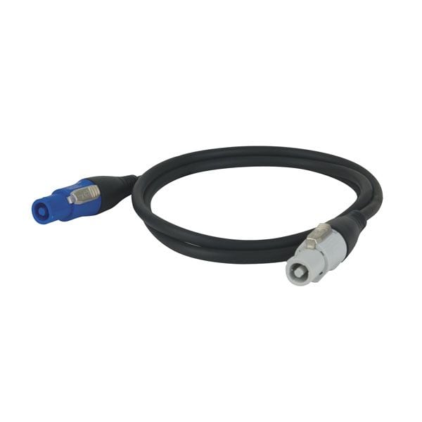 Showtec Cable Alargador Powercon Macho / Hembra de 3m RF:90537 Alargador Powercon 3m RF:90537