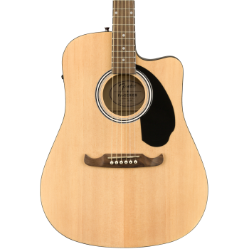 Fender fa-125ce natural guitarra acústica