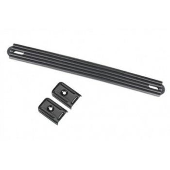 Adam hall hardware 3423 ah - asa tipo correa de plástico y fijaciones negras negra en bolsa