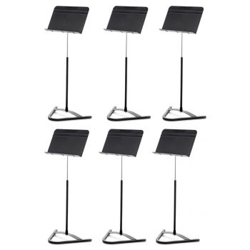 Manhasset 81 harmony atril de orquesta apilable kit 6 unidades