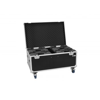 Roadinger 4x led tmh-x7 moving head flightcase