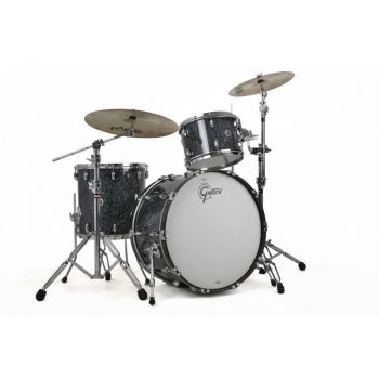 Gretsch drums gb-rc443-094 set usa brooklyn bombo 24 pulgadas deep marine black pearl