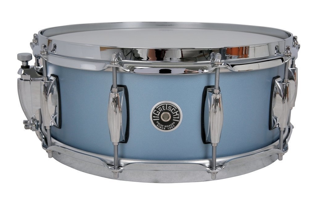 Gretsch Drums GBSL5514S1CLSIBM Caja USA Brooklyn 14x5,5" Satin Ice Blue Metallic Caja USA Brooklyn 14x5,5 Pulgadas Satin Ice Blue M