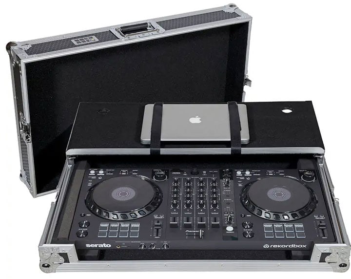 Walkasse WMC-PROFLX6LTS Flight case Controlador Midi Pioneer DDJ-FLX6 Plata (Sopt. Ordenador) WMC-PROFLX6LTS