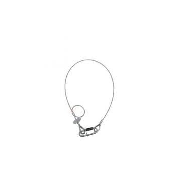 Showtec cable de seguridad saveking 3mm de 60cm rf:70450