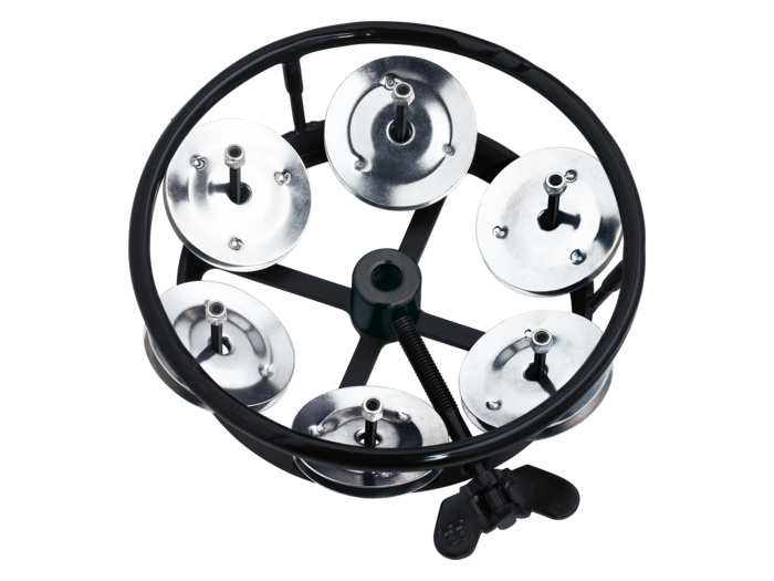 Meinl THH1BK HI-HAT Pandereta de Charles Negro THH1BK