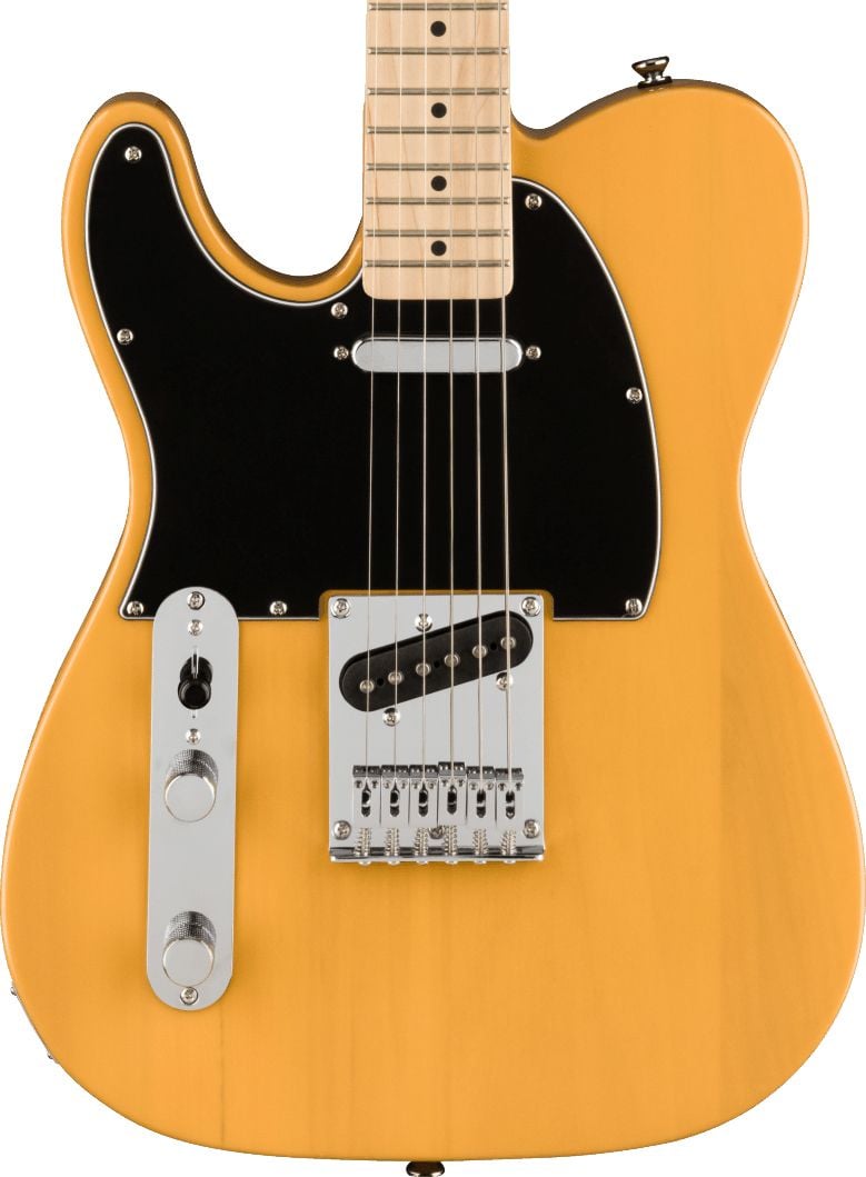 Fender Squier Affinity Telecaster LH MN Butterscotch Blonde. Guitarra Eléctrica para Zurdo SQ AF Tele LH MN BTB