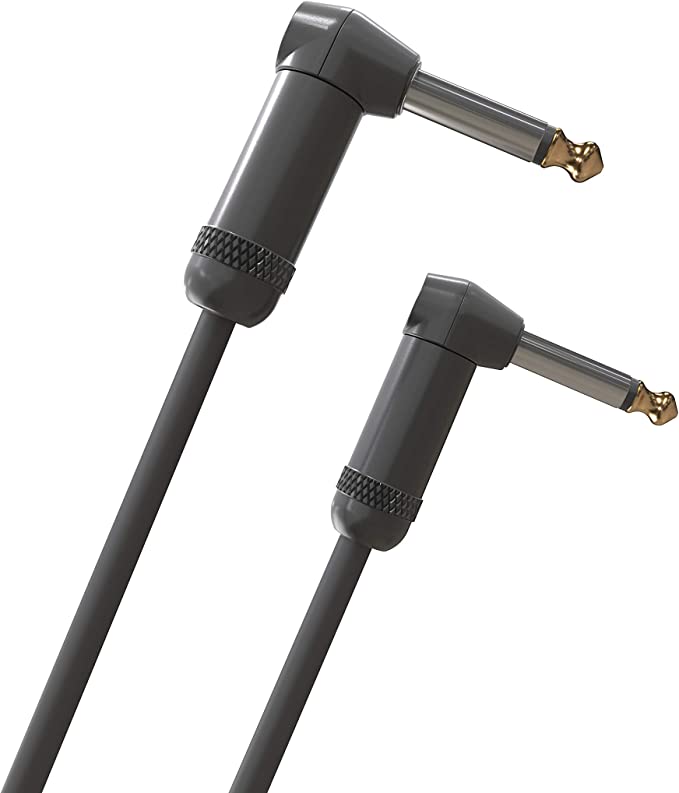 DAddario Planet Waves PW-AMSGRR-15 Cable de Instrumento In-Out, Ángulo Recto, 4,5 Metros PW-AMSGRR-15