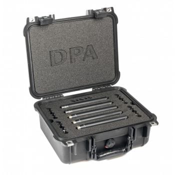 Dpa 5006-11a surround kit with 3 x 4006a, 2 x 4011a, accesorios peli case.