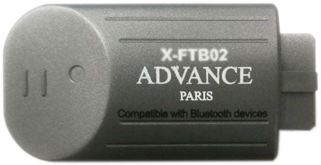 Advance Paris XFTB02 Receptor Bluetooth para electrónicas Advance XFTB02