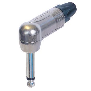 Neutrik np2rx conector jack 6,3 mm acodado mono