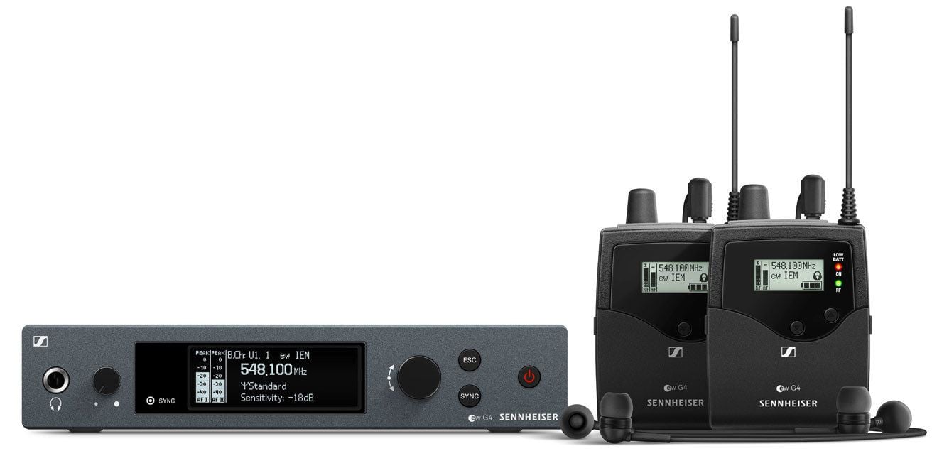 Sennheiser EW IEM G4 TWIN RANGO G Sistema In Ear EW IEM G4-TWIN-G