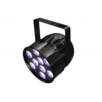 Eurolite led par-56 hcl short black foco led