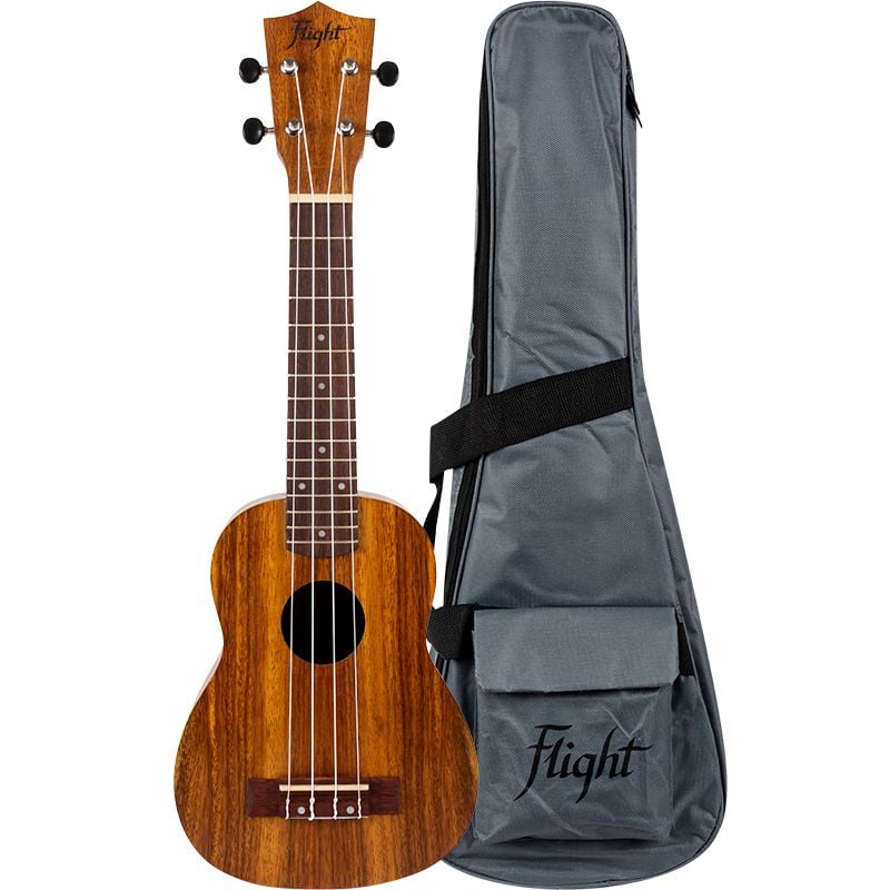 Flight NUS-200 Ukelele Soprano Natural Soprano Teca Ukelele Soprano Flight NUS-200 Natural Soprano Tec