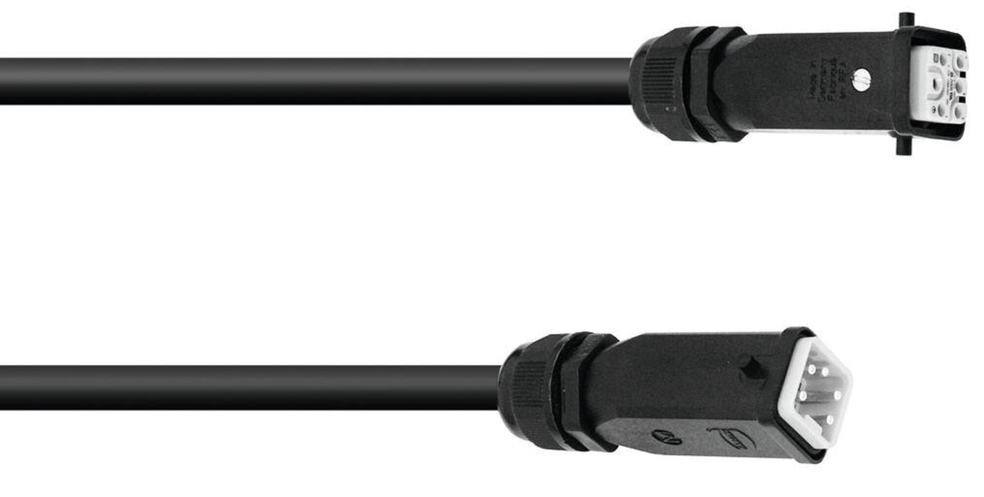 PSSO HQ5 Extension de Cable 5x2.5 6m H07RN-F Negro HQ5 Extension 6m