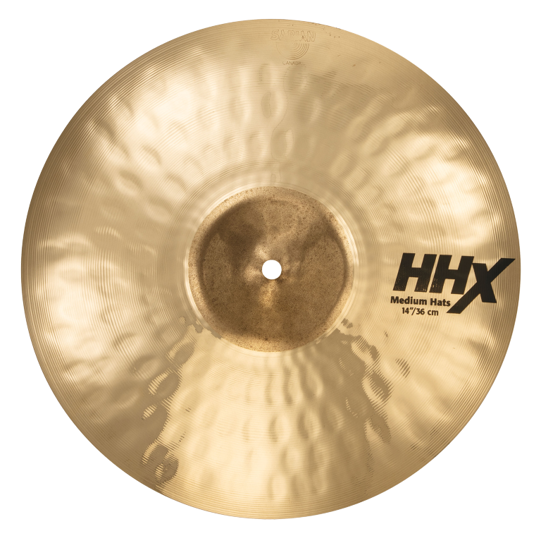 Sabian 11402XMB 14" HHX Medium Hit-Hats Brilliant Finish 11402XMB