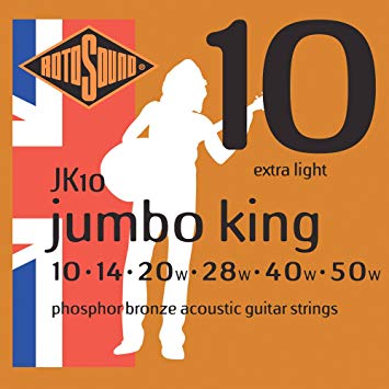 Rotosound Juego De Cuerdas Para Guitarra Acústica Jk10 JK10