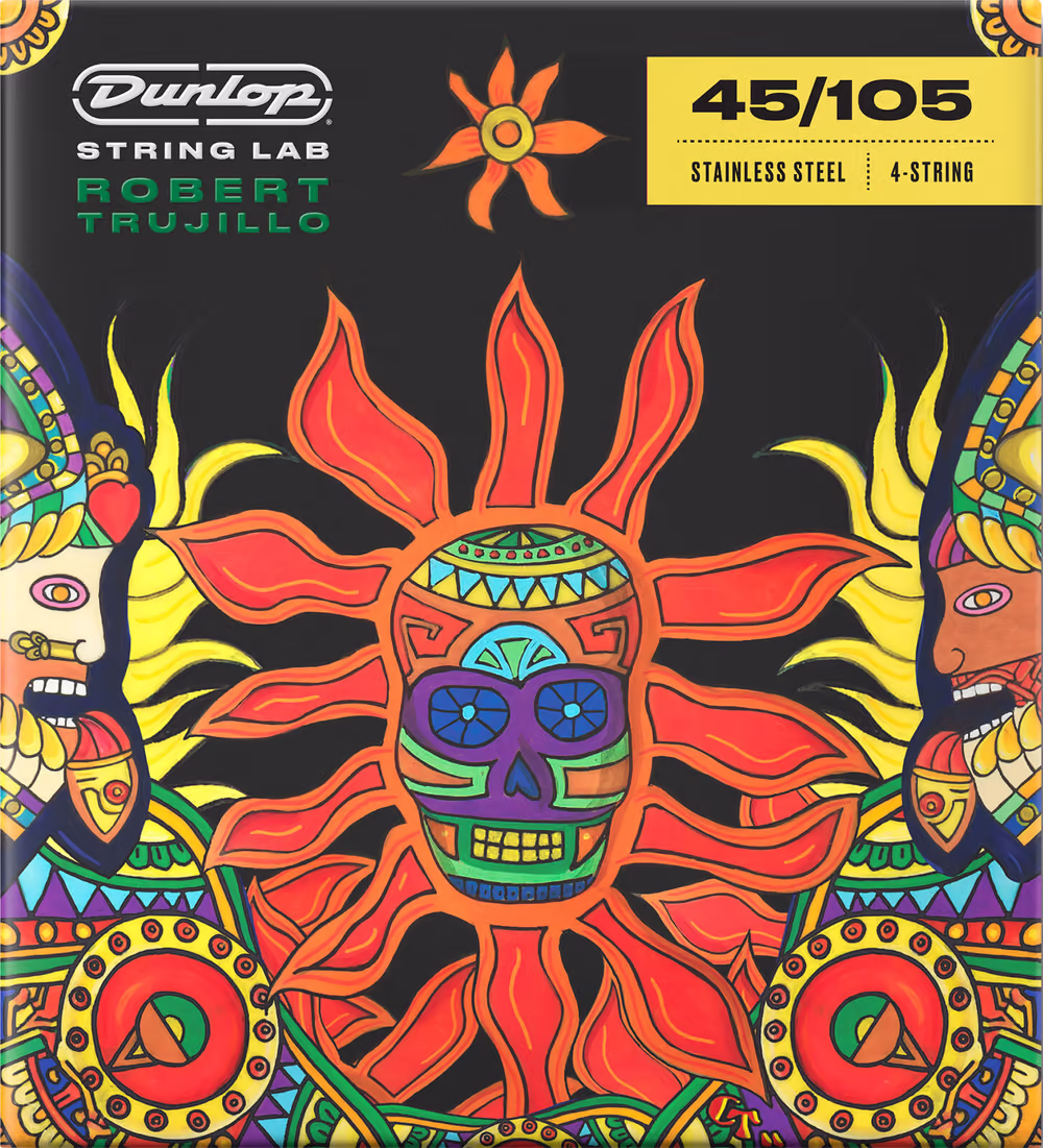 Dunlop Juego Cuerdas Bajo Eléctrico Robert Trujillo S.Steel 45-105 CDURTS45105