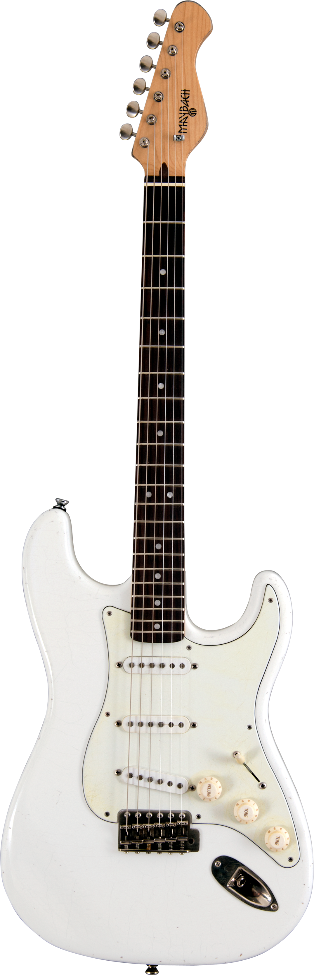 Maybach Guitars Stradovari-S61-Ow - Guitarra Electrica Tipo Strat ´61 Olympic White Stradovari S61-OW