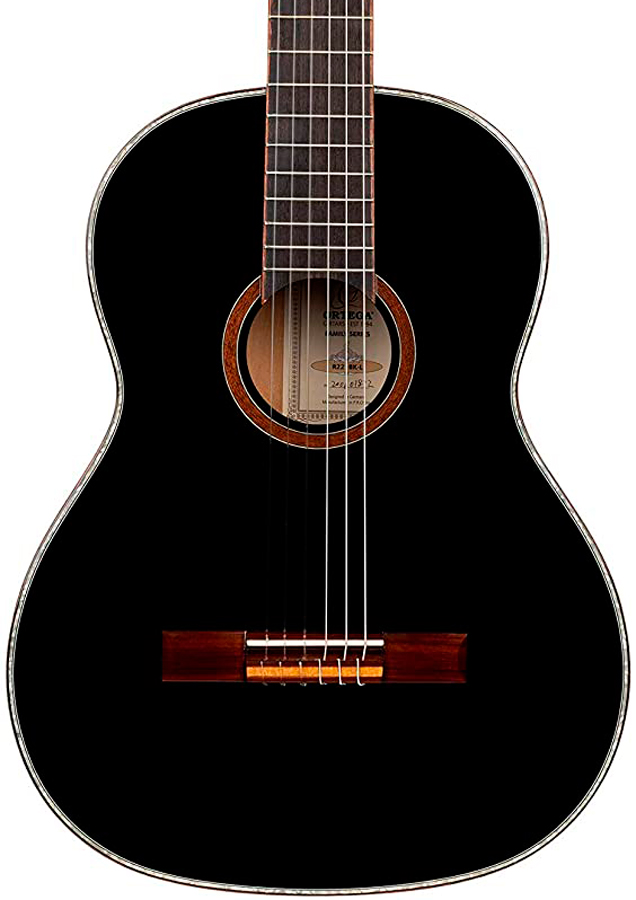 Ortega R221BK-L. Guitarra Clásica para Zurdos + Funda R221BK-L