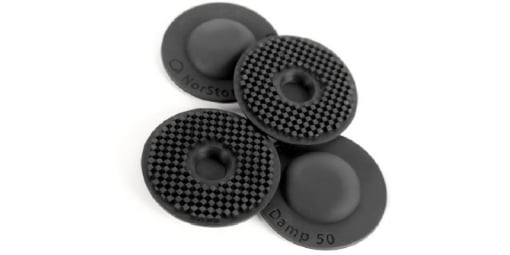 Norstone DAMP50 set Discos de goma aislantes DAMP50