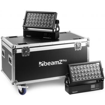 Beamz flc5404 maletín para 4pcs starc.540