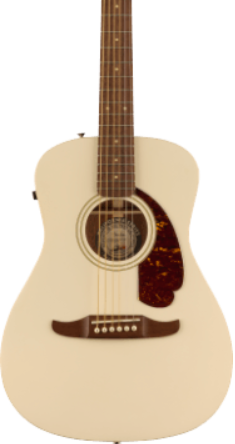 Fender Malibu Player White Guitarra Acústica Malibu Player Owt Wn