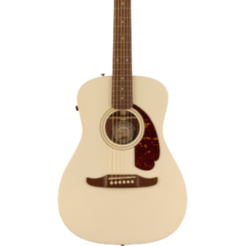 Fender malibu player white guitarra acústica