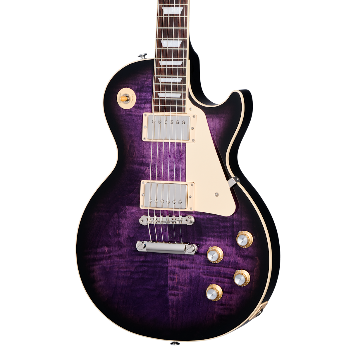 Gibson Les Paul Standard 60s Figured Top Dark Purple Burst Guitarra Eléctrica Les Paul Standard 60s Figured Top Dark Purple Burs