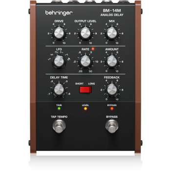 Behringer bm-14m analog delay pedal guitarra