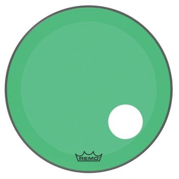 Remo 18 powerstroke 3 colortone clear verde parche de bombo