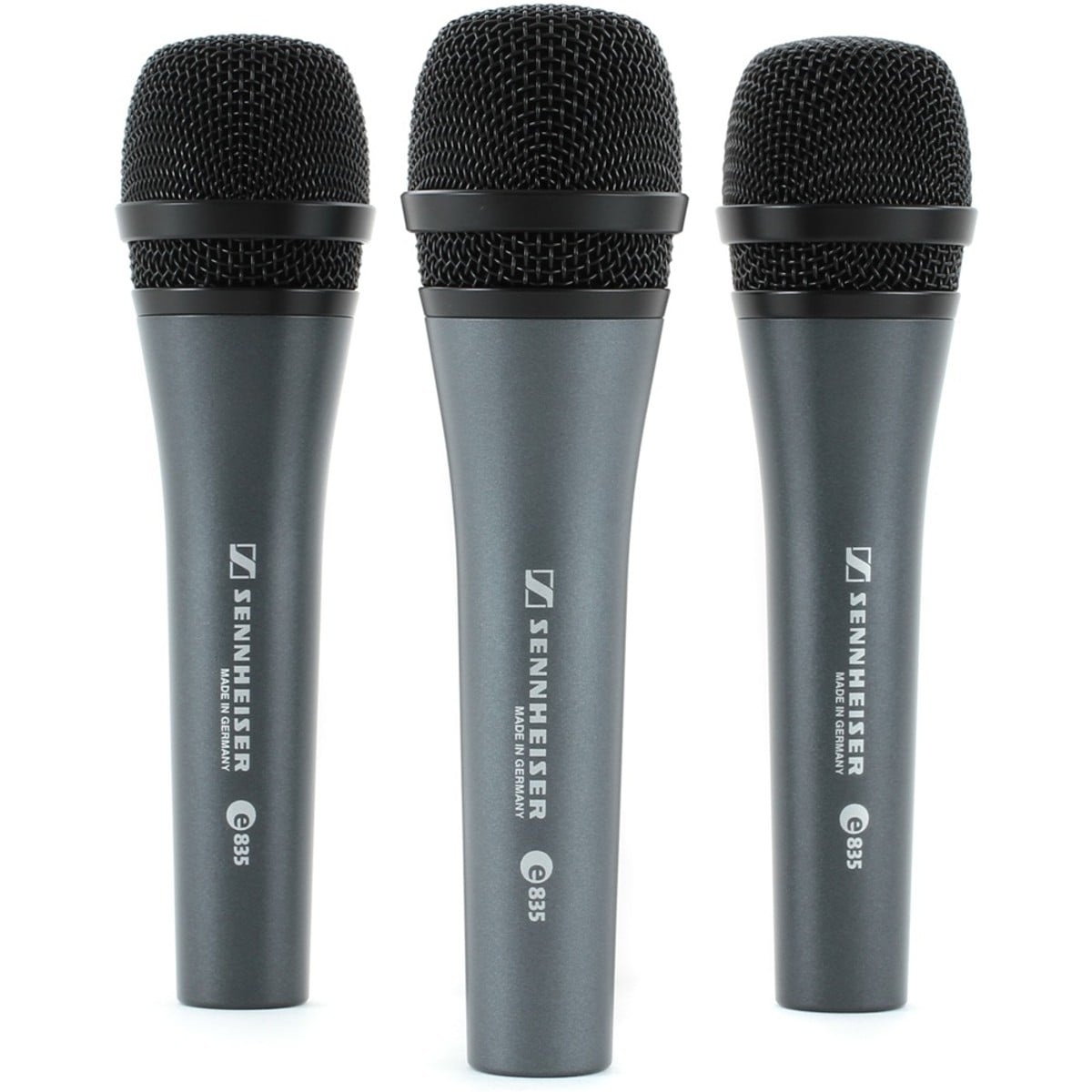 Sennheiser E835 3Pack Micrófono Dinámico Vocal 3 Und E835 3Pack