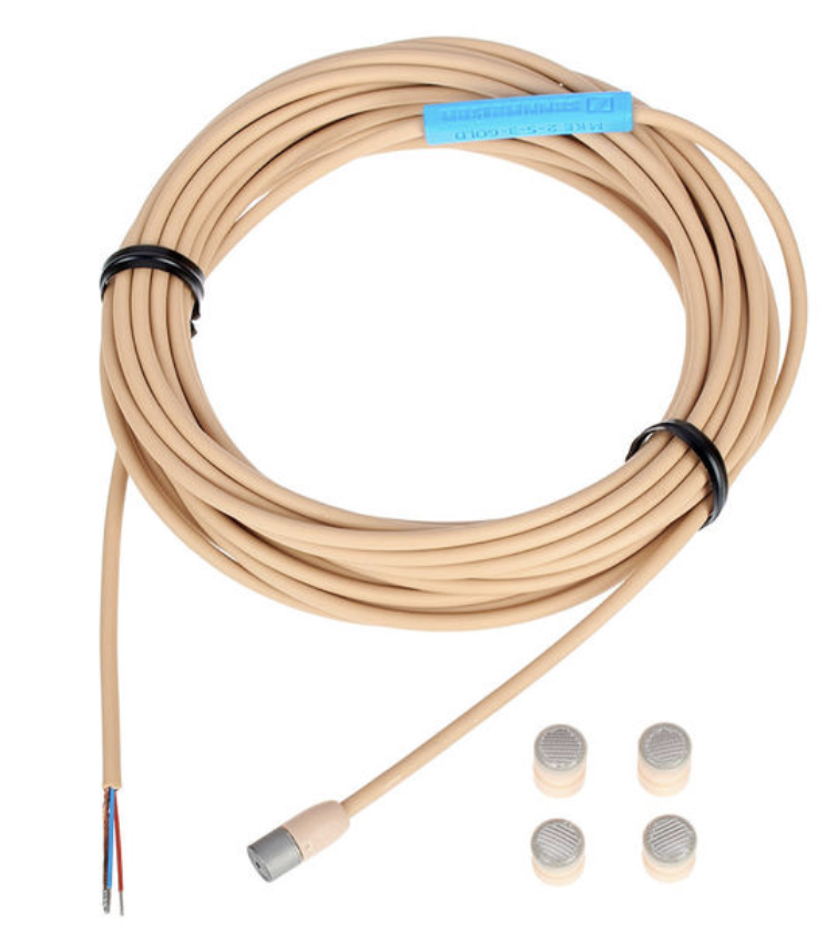 Sennheiser MKE2-5-3 Gold-C Micrófono de Condensador Lavalier MKE2-5-3 Gold-C