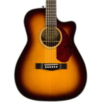 Fender cc-140sce concert wn sunburst guitarra acústica