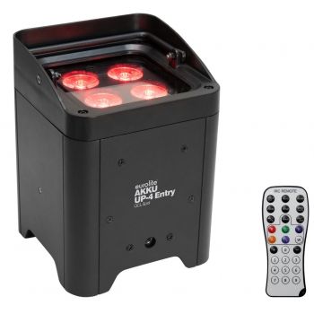 Eurolite akku up-4 entry qcl spot foco led