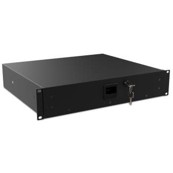 Audibax pro rack drawer 2u 230 k cajon extraible para rack fijo con llave